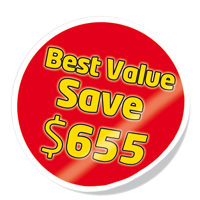 Best Value Save $655